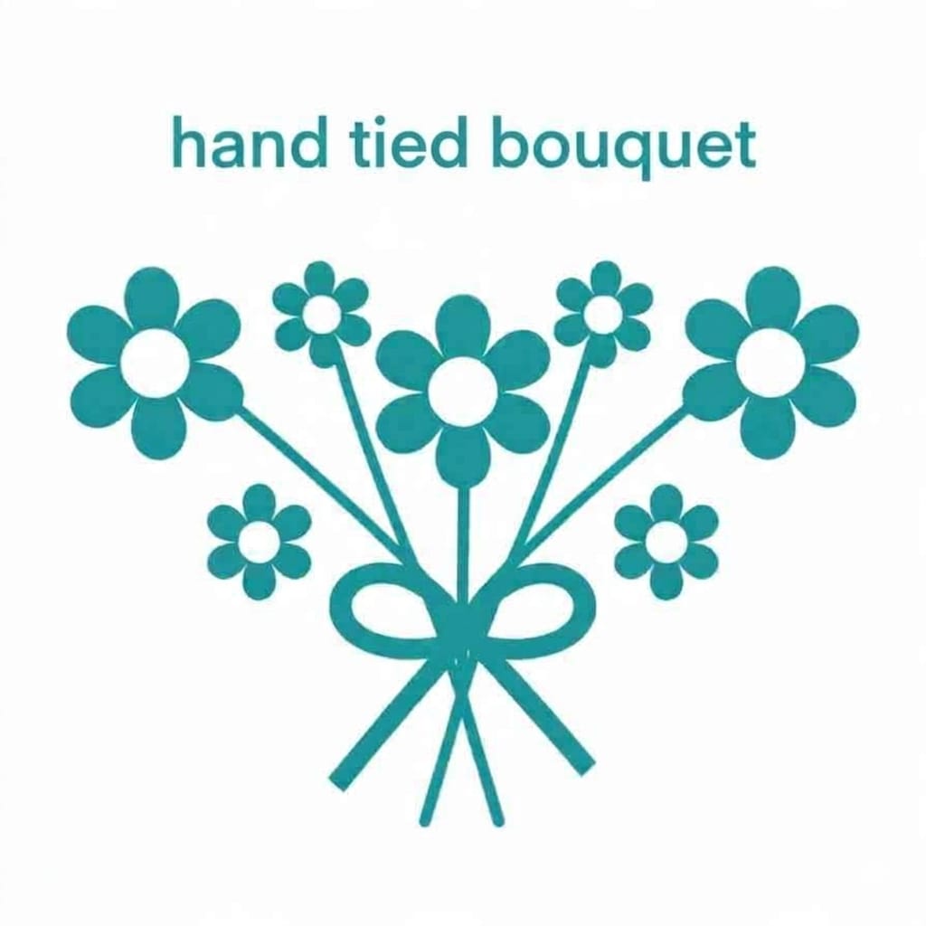 Hand tied bouquet
