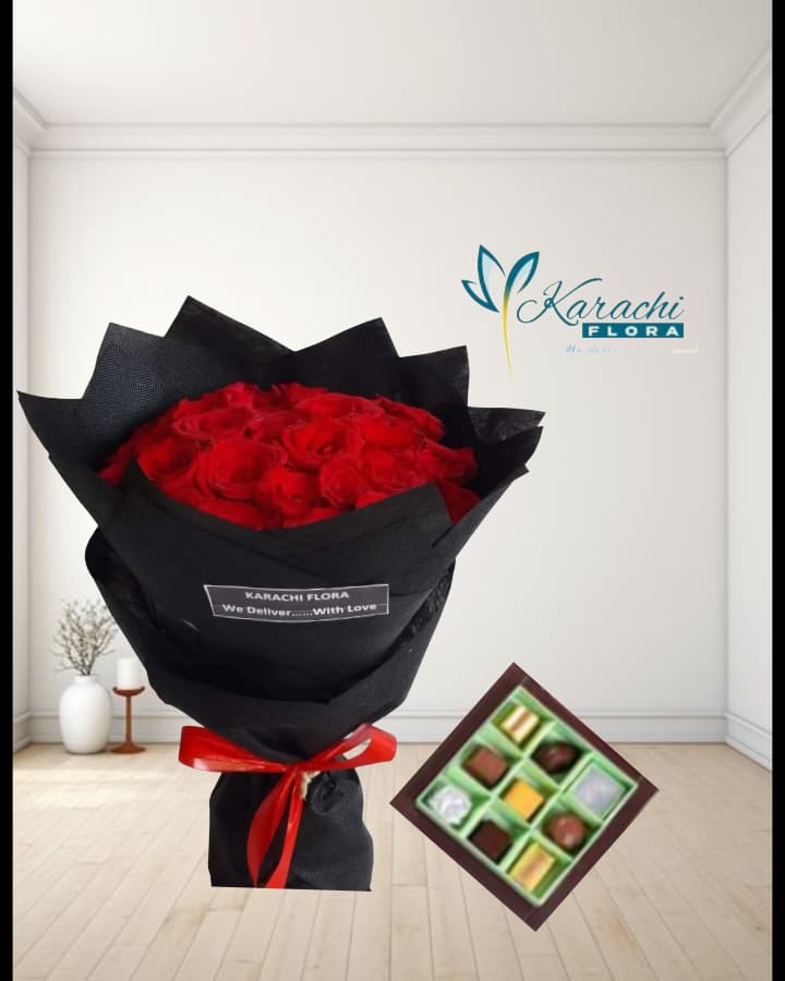Limited Edition: Roses & Lals Chocolate Valentine Deal KF151