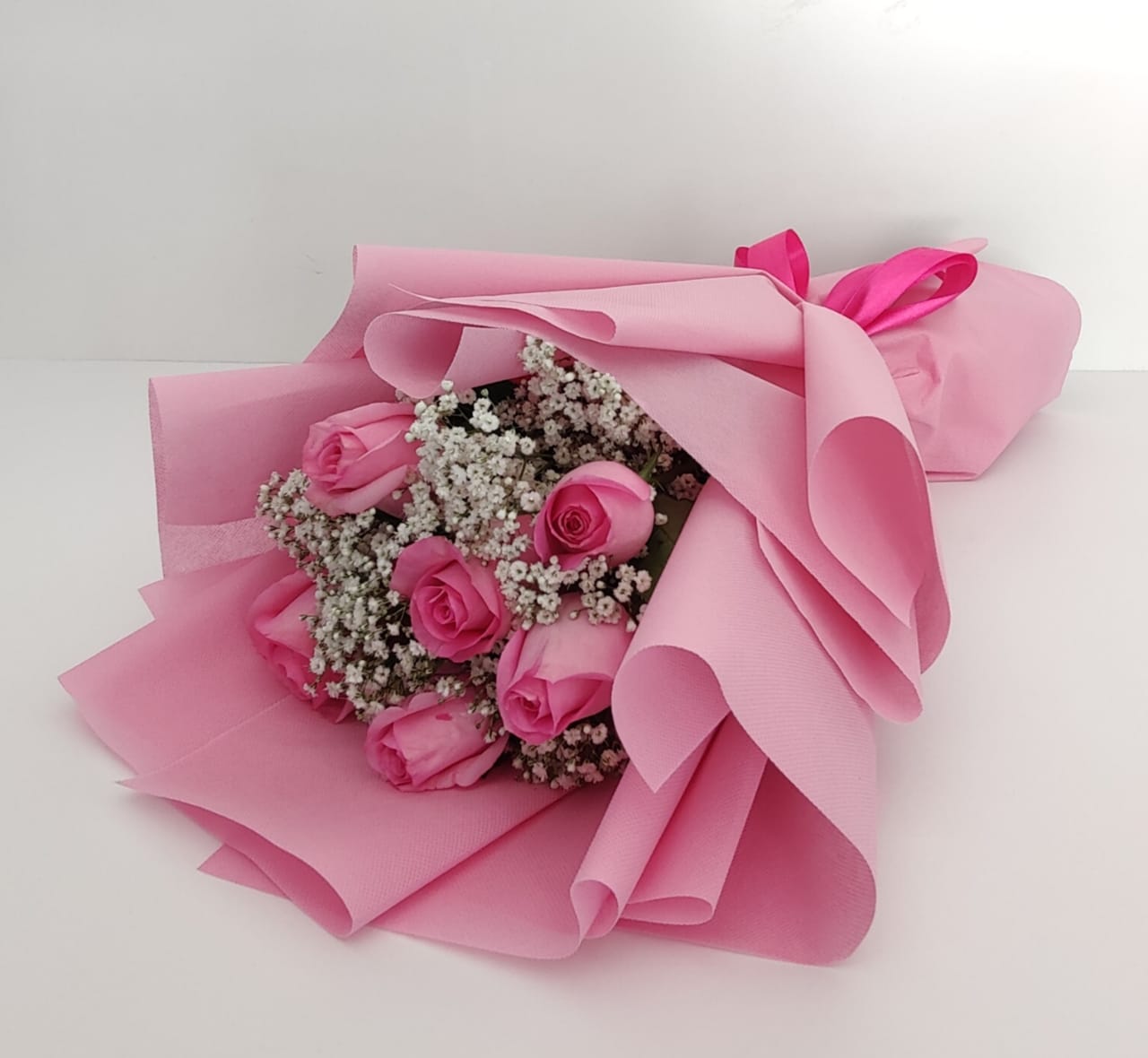 The Pink Perfection Hand-Tied Bouquet  KF 150