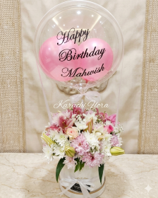The Elegant Pastel Perfection Balloon Box   KF093
